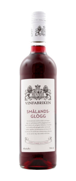 Vinfabriken Smalands Glögg Alkoholfrei - Fruchtsaftgetränk mit Glögg-Aroma (750 ml)