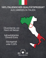 Terre Francescane - natives Olivenöl extra kaltgepresst "Il Cantico" INTENSO / Fruchtig Italien (500 ml)