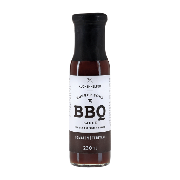 Küchenhelfer Burger Bomb BBQ Sauce Teriyaki 200 ml