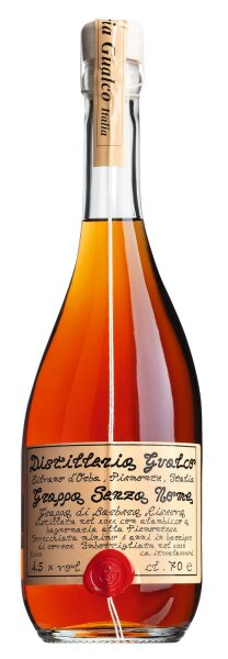 Distilleria Gualco Grappa senza nome - Grappa aus Barbera Trester 700 ml