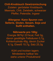 FIREABEND -Chili-Knoblauch Gewürzmischung Gewürzmühle (190 g)