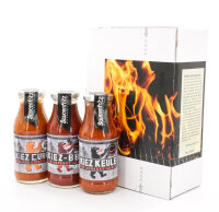 3er Probier-Paket Saucenfritz - Kiez Keule, BBQ- &...