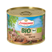 Zimmermann - BIO-Leberwurst Hausmacher Art in der Dose...