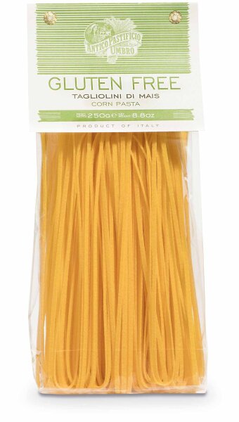 Tagliolini mit Mais glutenfrei von Antico Pastificio Umbro (1 x 250g Beutel)