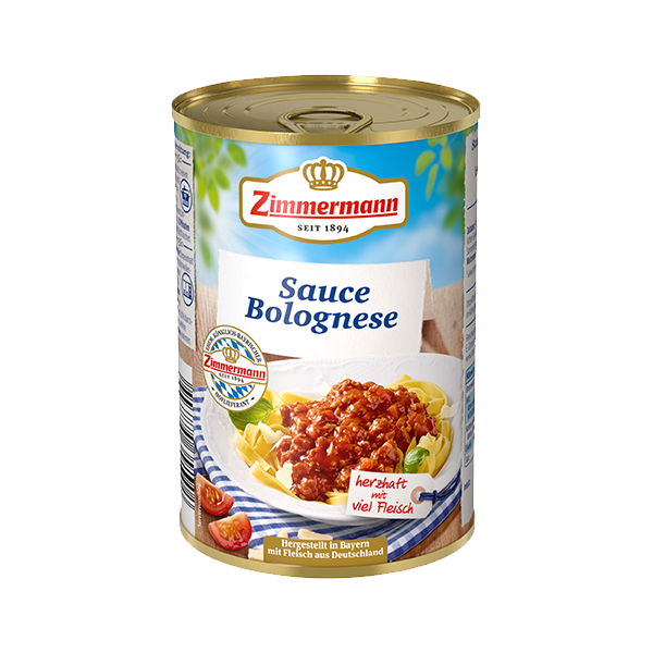 Zimmermann Sauce Bolognese in der Dose 400 g