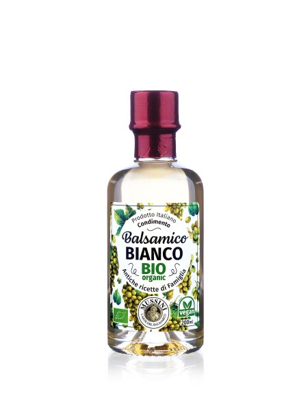 MUSSINI Aceto Balsamico Bianco BIO / Organic weißer Balsam-Essig 200 ml