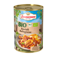 Zimmermann - BIO-Ravioli Bolognese in der Dose (400 g)