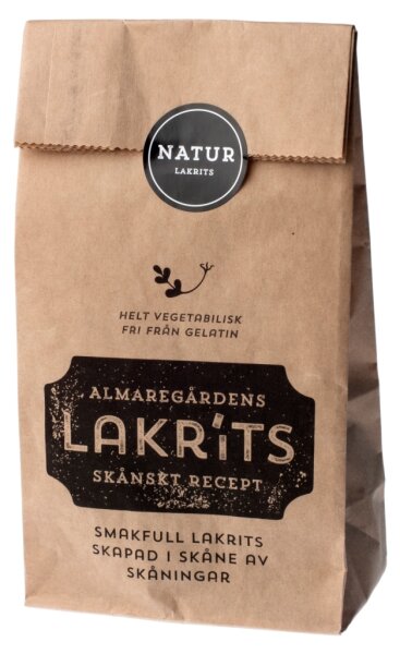 Almaregårdens Lakritz natur aus Schweden 150g