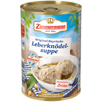 Zimmermann Leberknödel-Suppe echt bayrisch 400 ml